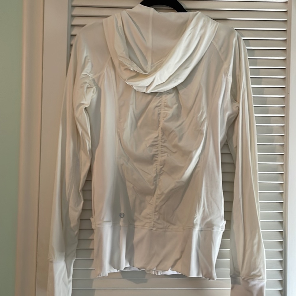 White Lululemon Studio Lined Jacket 12 - image 5